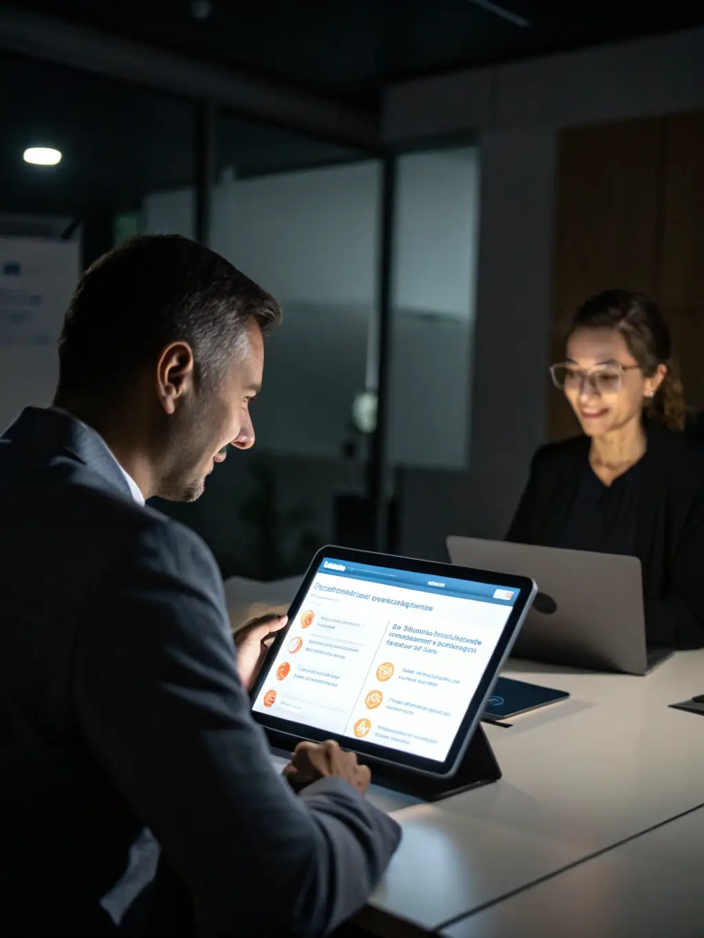 A consultant asking a question to RESSA and receiving a cited answer with references to the source documents.