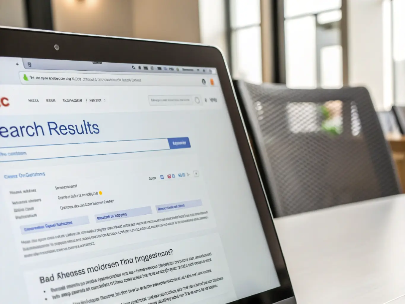 A screenshot of the RESSA interface, highlighting a cited answer with clear references to the source documents. The interface should be clean and intuitive, with the cited answer prominently displayed and the source documents easily accessible.